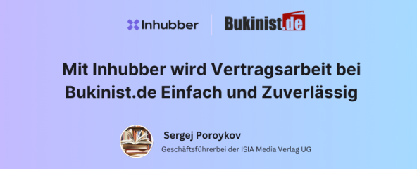 Digitale Signatur und schnelle Vertragsabschlüsse von Inhubber