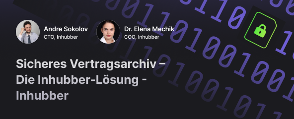 Sichere Verträge: Wie Inhubber Ihre Dokumente schützt und Cybersicherheit gewährleistet
