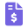 File invoice dollar icon