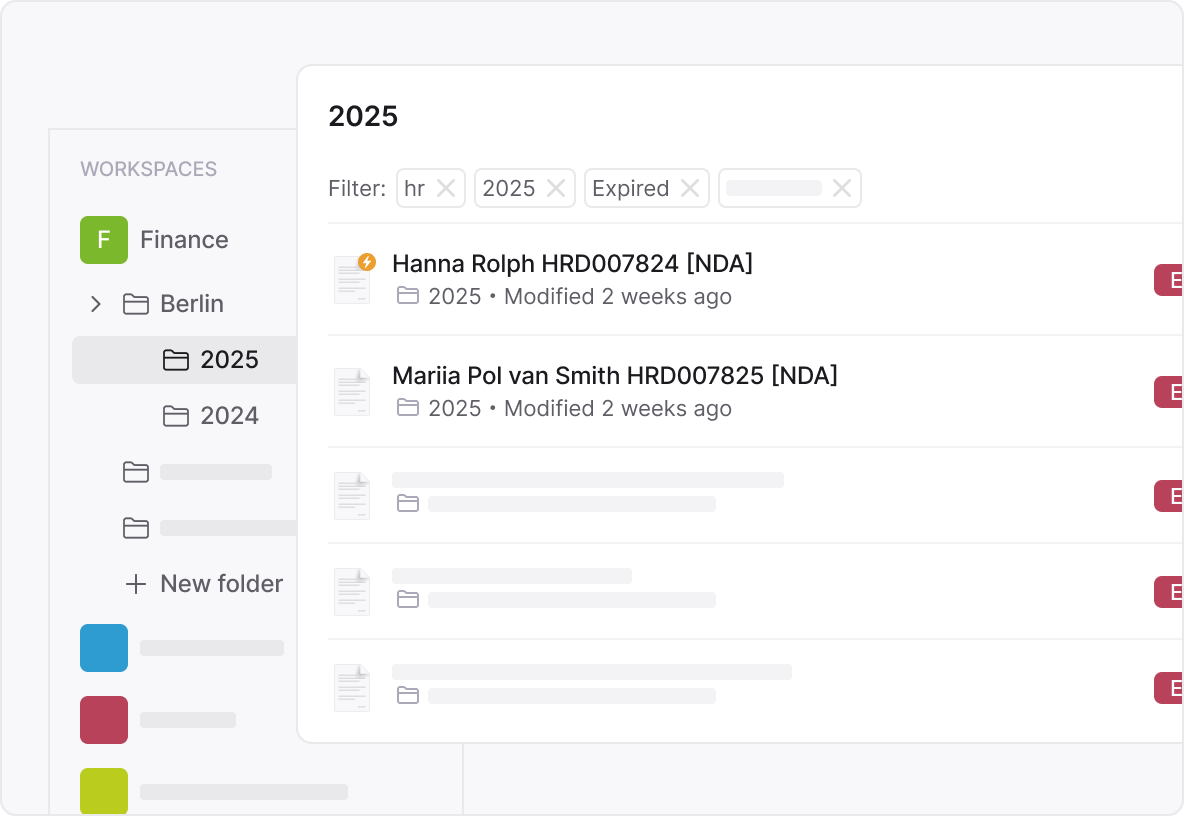 A digital archive where AI helps users find specific contracts instantly - Join a live product demo of the Inhubber platform with CEO Dr. Elena Mechik