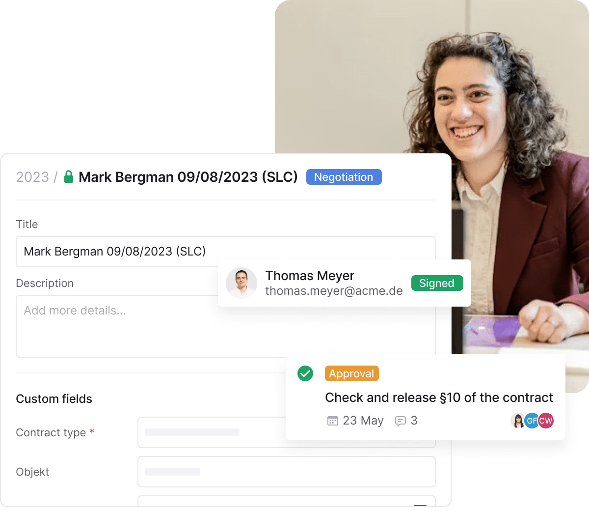 Ein Dashboard zur Rationalisierung von Vertragsgenehmigungen - Alles, was Sie für eine effektivere Arbeit mit Verträgen benötigen