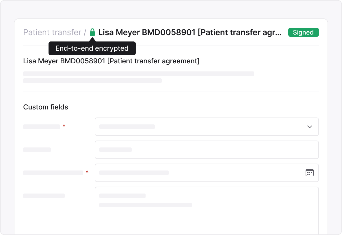 Eine sichere Cloud-basierte Plattform mit Blockchain-Verschlüsselung, die die Integrität und Vertraulichkeit von Verträgen gewährleistet - Alles, was Sie für eine effektivere Arbeit mit Verträgen benötigen